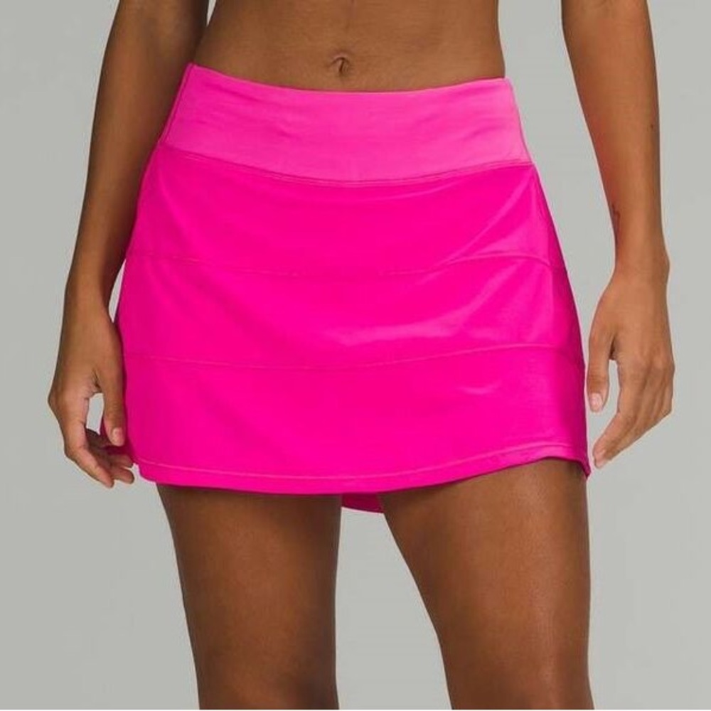 LULULEMON POW PINK PACE RIVAL SKIRT | size 4, regular length | Rare pink